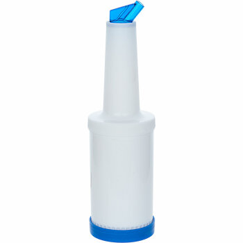 Dosierflasche &Oslash; 90 mm H= 330 mm blau 1 L Polyethylen BE0402010