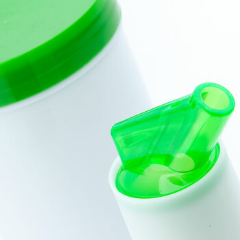 Dosierflasche Ø 90 mm H= 330 mm grün 1 L Polyethylen BE0403010