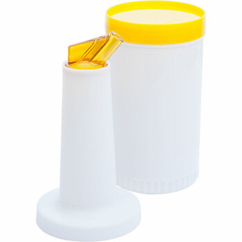 Dosierflasche Ø 90 mm H= 330 mm gelb 1 L Polyethylen BE0405010
