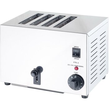 Toaster 300 x 225 x 215 mm 1,8 kW 230 V f&uuml;r vier...