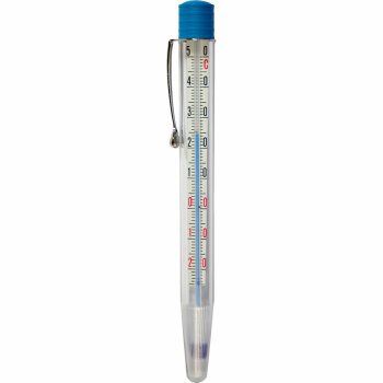 Thermometer + Metall-Clip Temperaturbereich -20°C bis...
