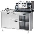 Arbeitstisch für Kaffeemaschine 1500 x 700 x 1000 mm VBS15701LA