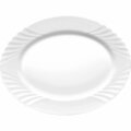 Teller oval mit Fahne & Dekor Bormioli Rocco 230 mm PZ2106230