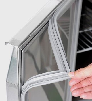 Gummidichtung Tür für Kühltisch 700 Serie - THP Hohlkammerdichtung